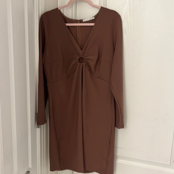 Abercrombie & Fitch Dresses & Skirts - Abercrombie & Fitch Long Sleeve O-ring Mini Dress- XL TALL